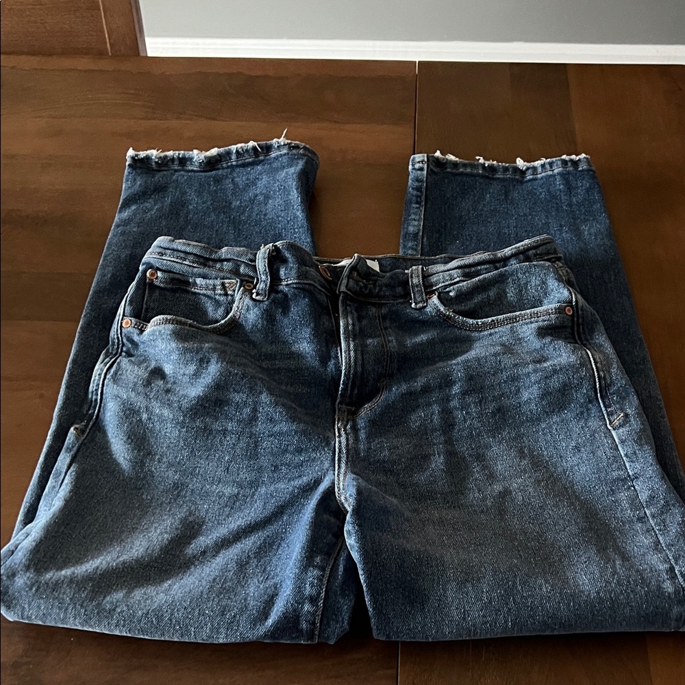 Kensie Dark Blue Straight Jeans